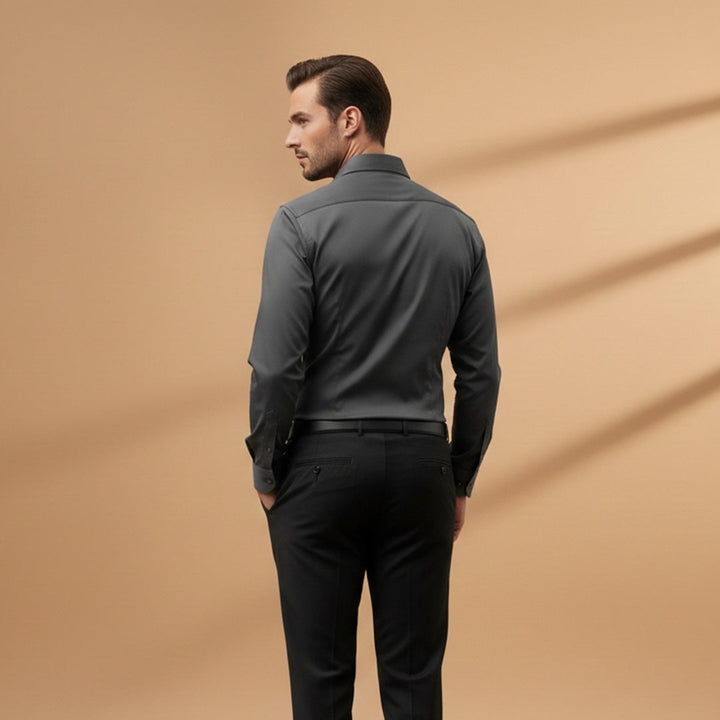 Duarte | Camisa Clássica Homem Manga Comprida Slim Fit