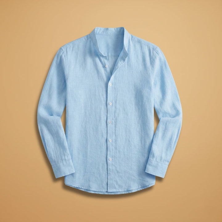 Daniel | Camisa de Linho Manga Comprida Homem
