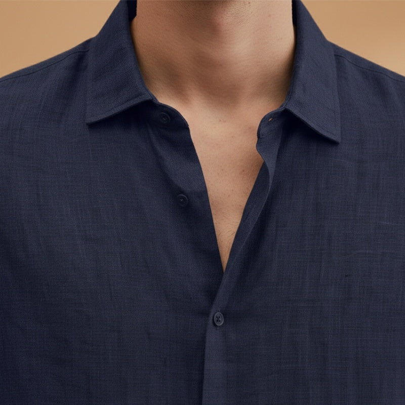 Guilherme | Camisa de Linho Manga Comprida Homem