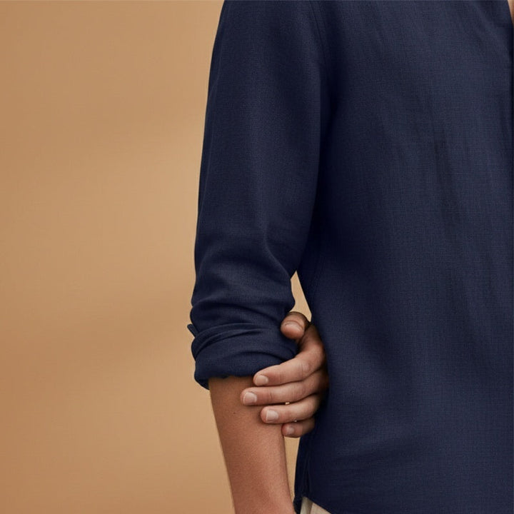Guilherme | Camisa de Linho Manga Comprida Homem