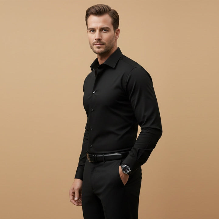 Bruno | Camisa Manga Comprida Homem Corte Ajustado