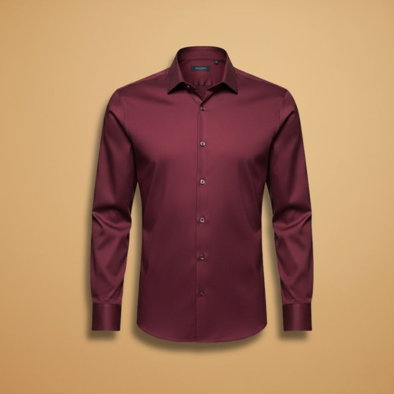 Nuno | Camisa Manga Comprida Slim Fit Homem Colarinho Clássico