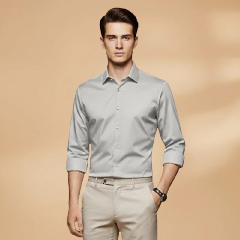 Nuno | Camisa Manga Comprida Slim Fit Homem Colarinho Clássico
