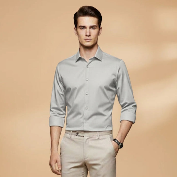 Nuno | Camisa Manga Comprida Slim Fit Homem Colarinho Clássico