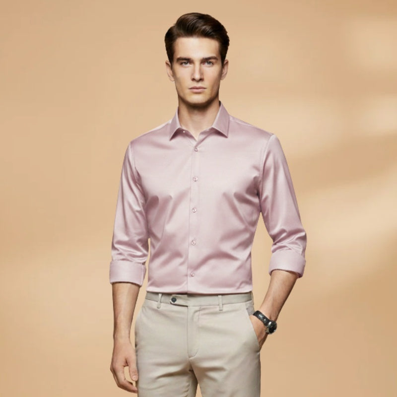 Nuno | Camisa Manga Comprida Slim Fit Homem Colarinho Clássico