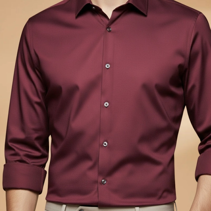 Nuno | Camisa Manga Comprida Slim Fit Homem Colarinho Clássico
