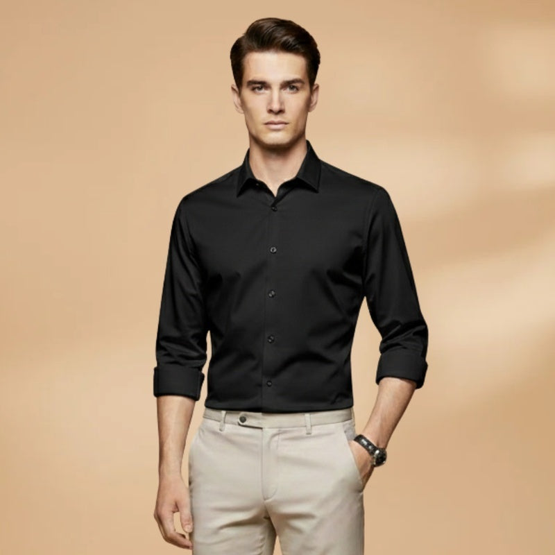 Nuno | Camisa Manga Comprida Slim Fit Homem Colarinho Clássico