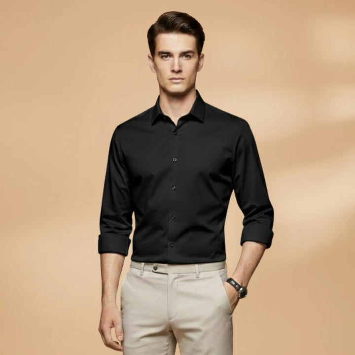 Nuno | Camisa Manga Comprida Slim Fit Homem Colarinho Clássico