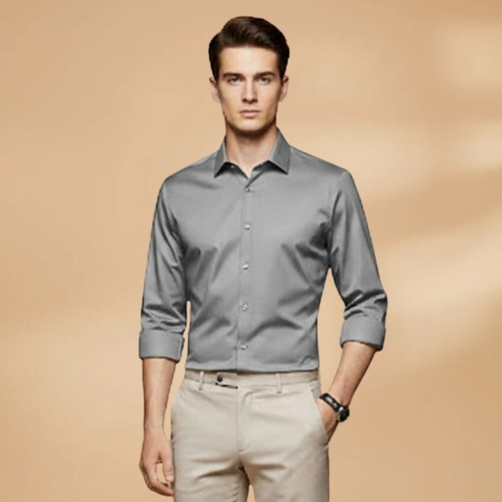 Nuno | Camisa Manga Comprida Slim Fit Homem Colarinho Clássico