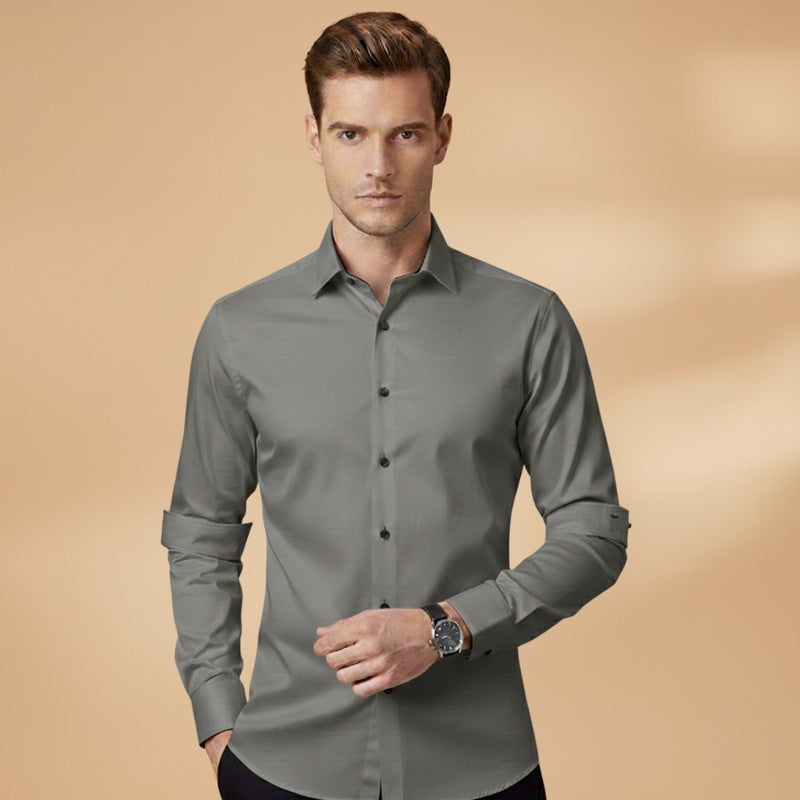 Rodrigo | Camisa Slim Fit Manga Comprida Homem Botões