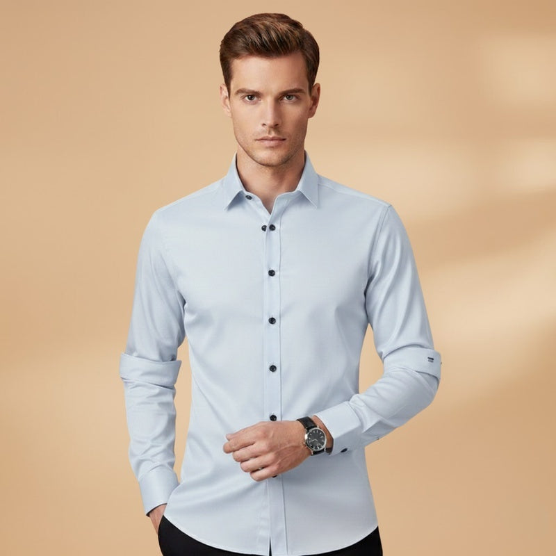 Rodrigo | Camisa Slim Fit Manga Comprida Homem Botões