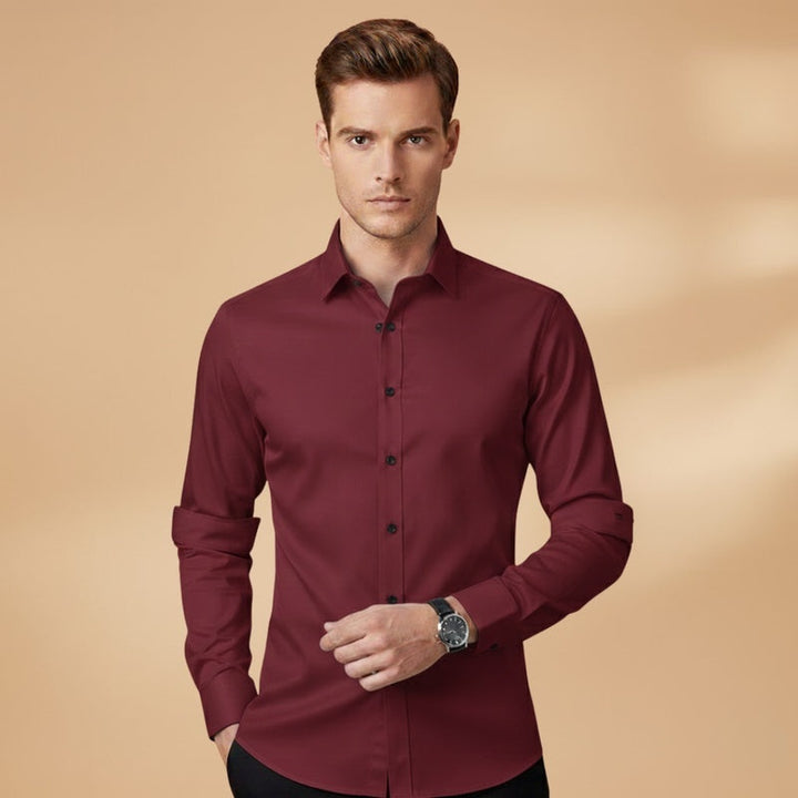 Rodrigo | Camisa Slim Fit Manga Comprida Homem Botões