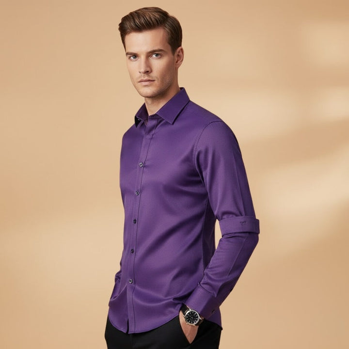 Rodrigo | Camisa Slim Fit Manga Comprida Homem Botões