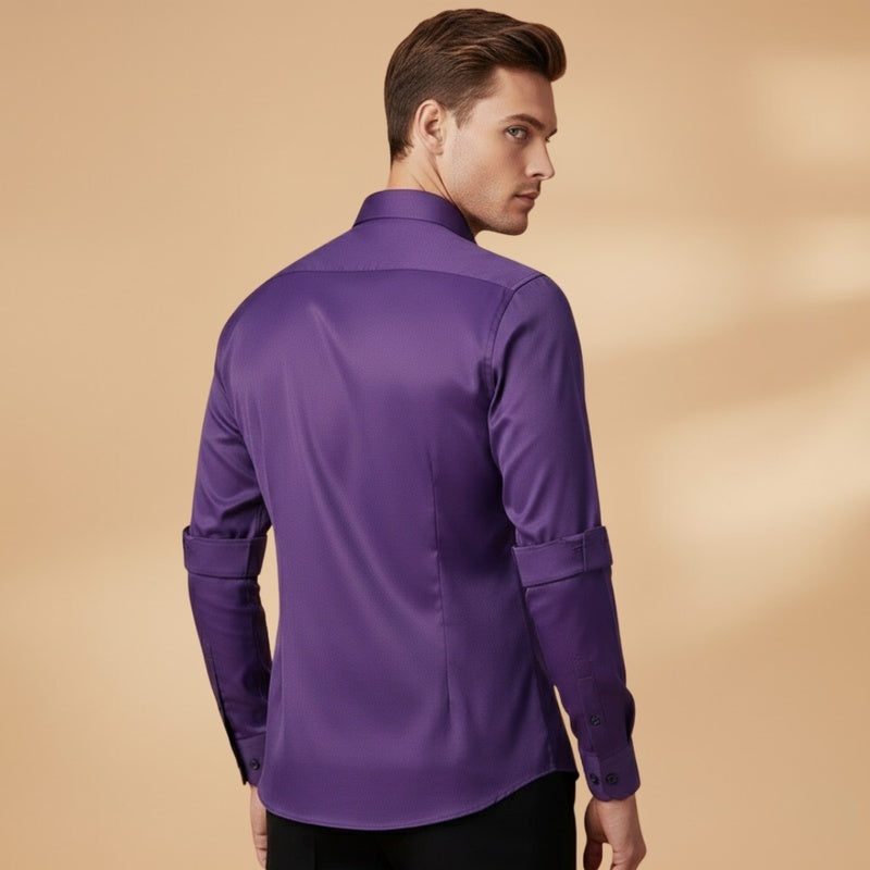 Rodrigo | Camisa Slim Fit Manga Comprida Homem Botões