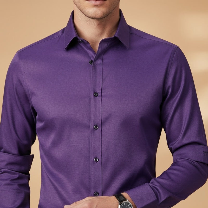 Rodrigo | Camisa Slim Fit Manga Comprida Homem Botões