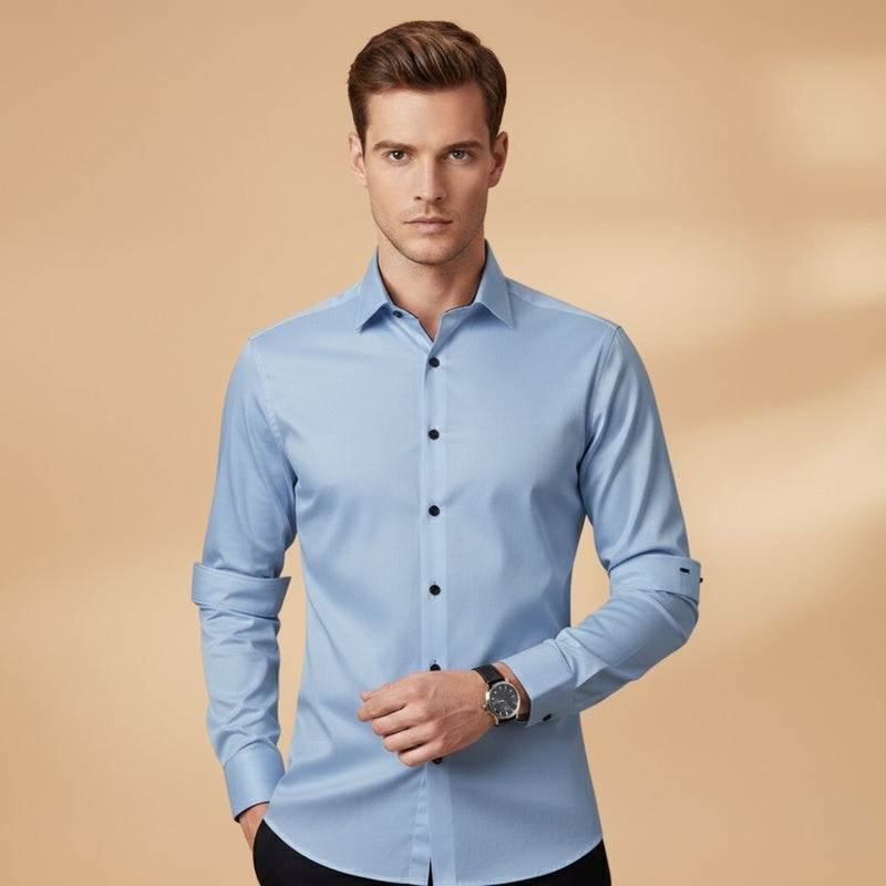 Rodrigo | Camisa Slim Fit Manga Comprida Homem Botões