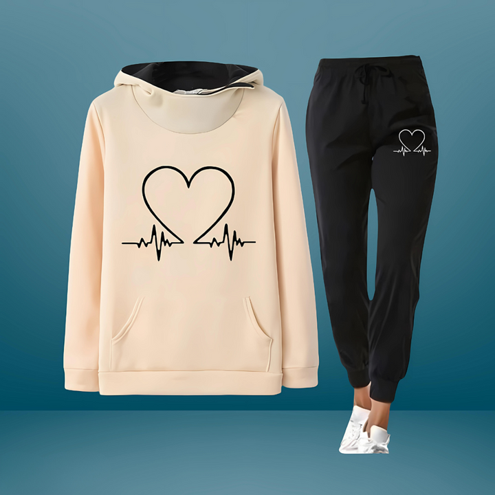 Carminho | Conjunto Desportivo Mulher Hoodie e Calças de Jogging