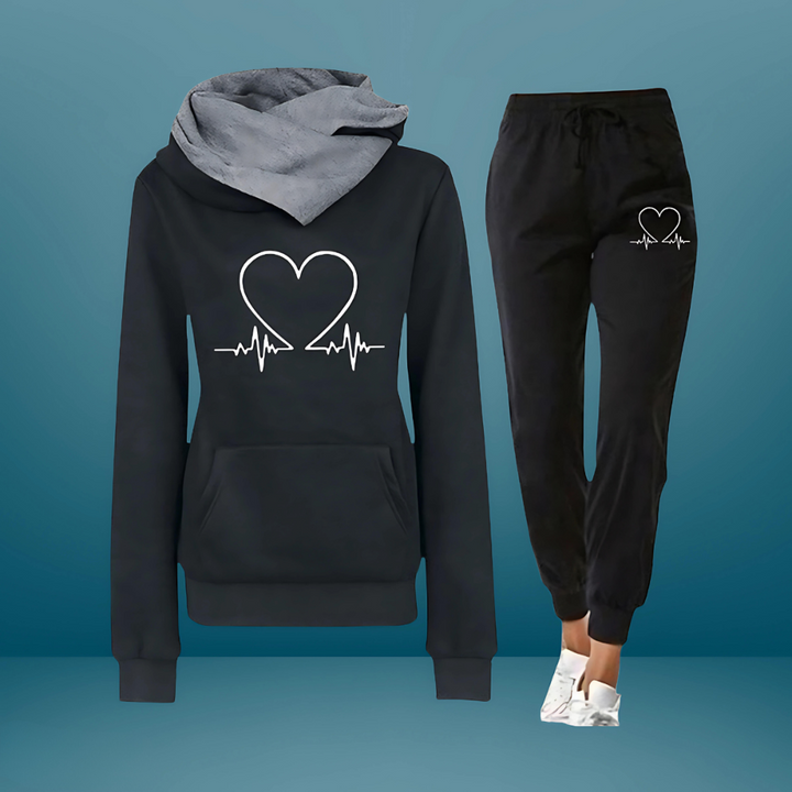 Carminho | Conjunto Desportivo Mulher Hoodie e Calças de Jogging