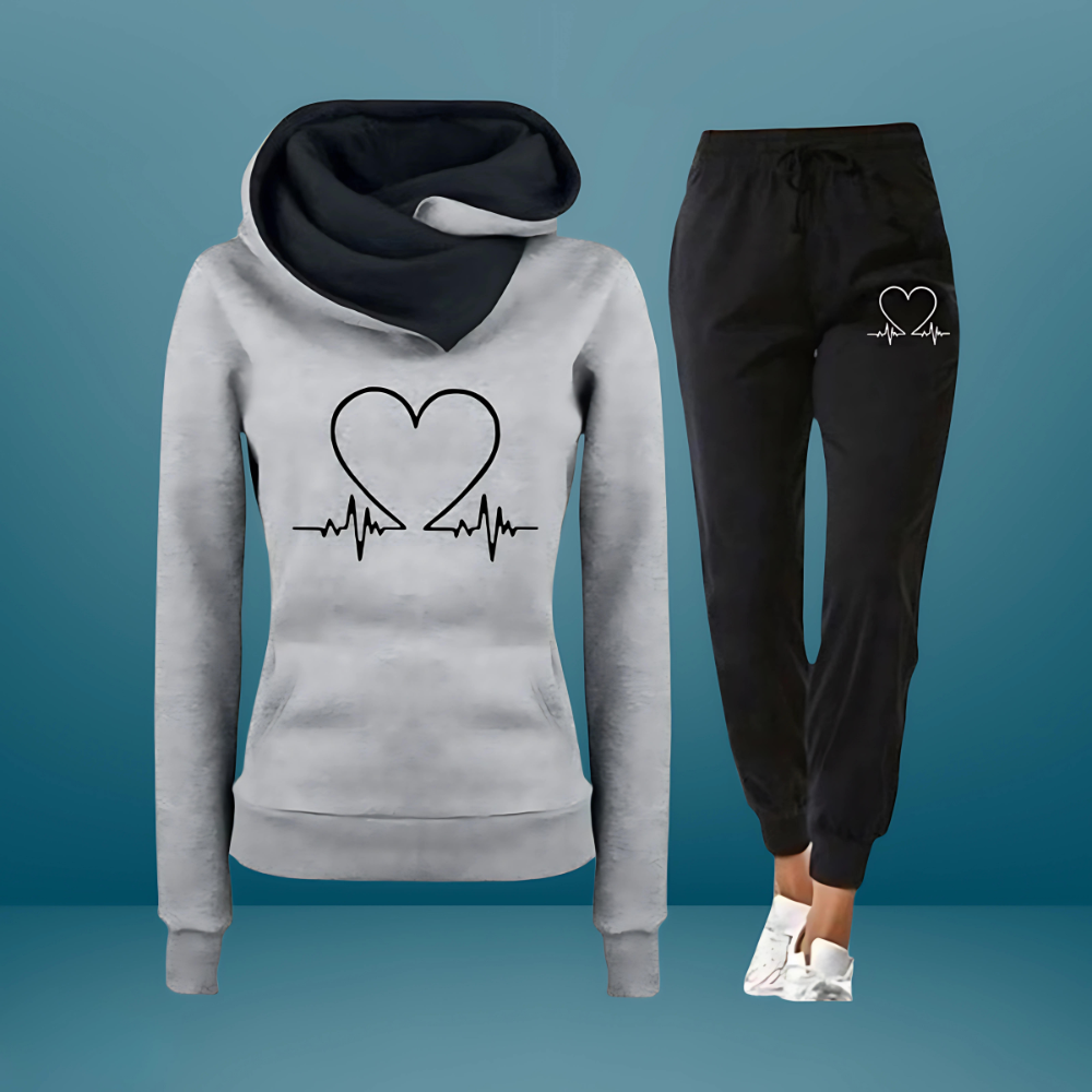 Carminho | Conjunto Desportivo Mulher Hoodie e Calças de Jogging