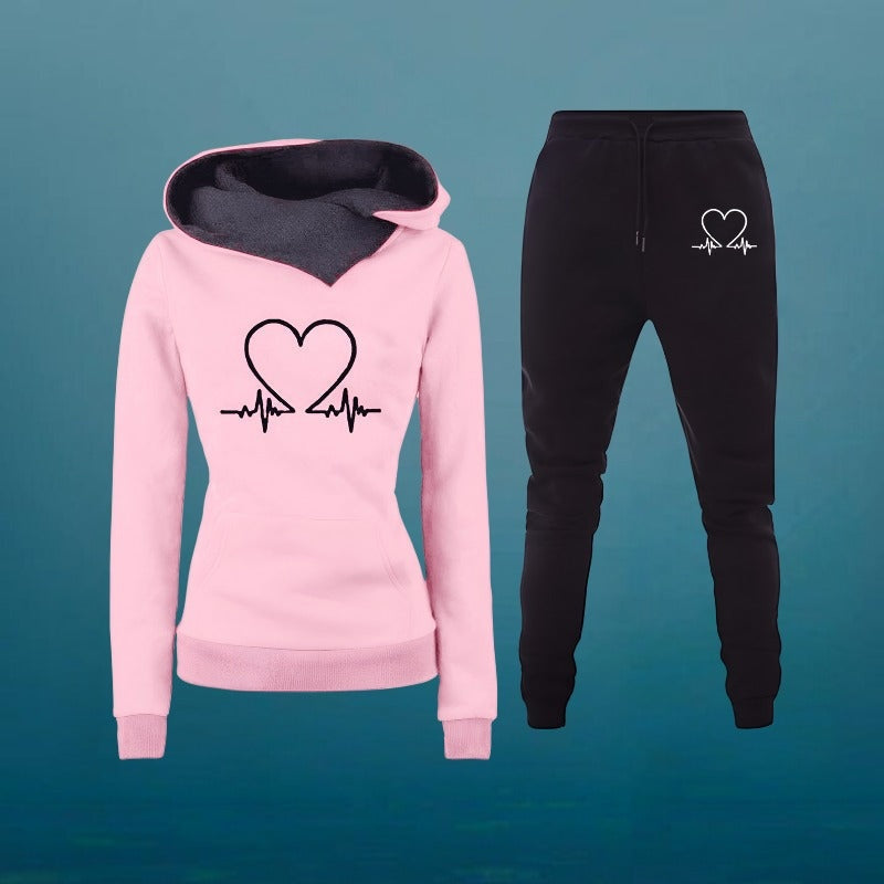 Carminho | Conjunto Desportivo Mulher Hoodie e Calças de Jogging