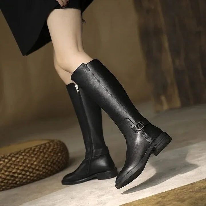 Carolina | Botas Chelsea Mulher Cano Alto Fivela