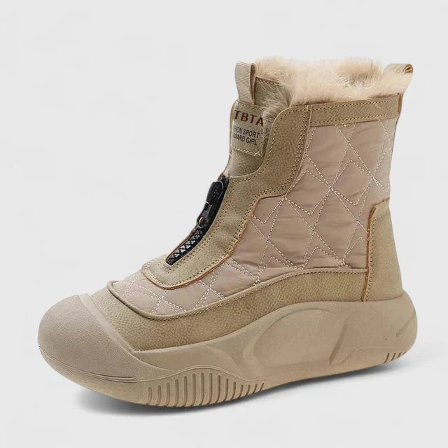Carolina | Botas de Neve Mulher Forro Interior Zip Frontal