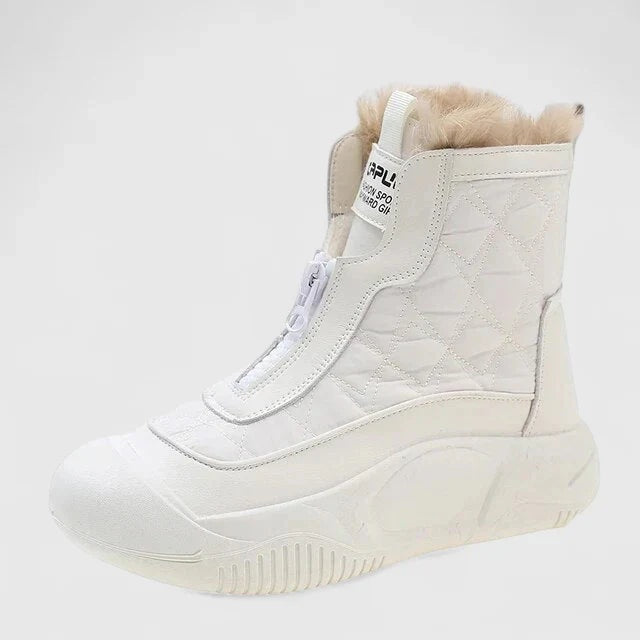 Carolina | Botas de Neve Mulher Forro Interior Zip Frontal