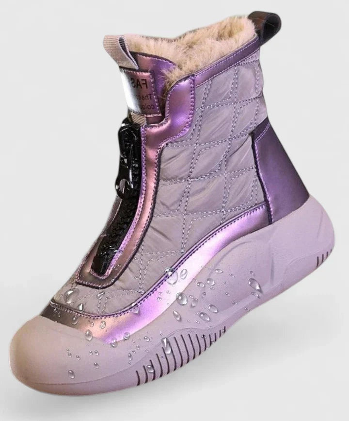 Carolina | Botas de Neve Mulher Forro Interior Zip Frontal