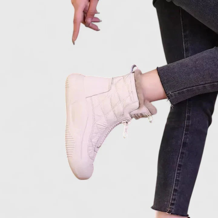 Carolina | Botas de Neve Mulher Forro Interior Zip Frontal