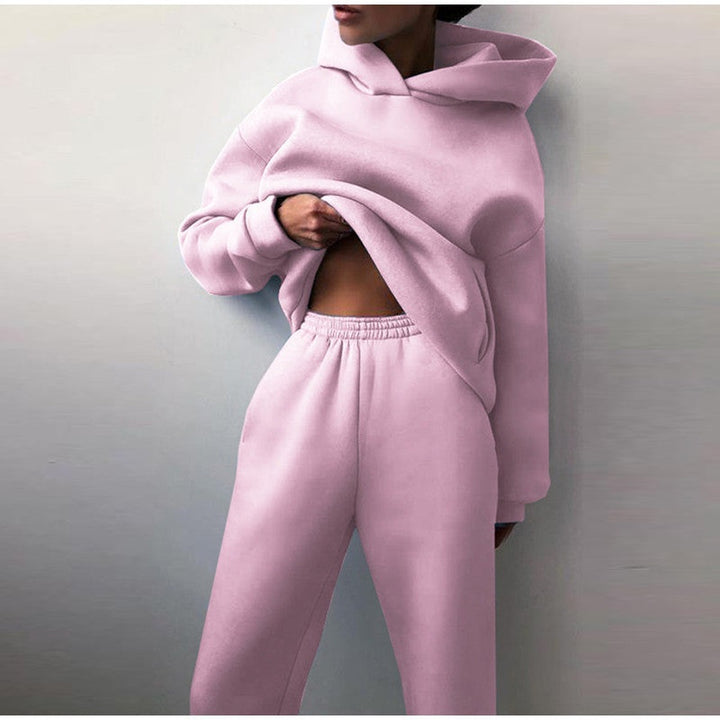 Carolina | Conjunto Hoodie e Calças de Jogging Mulher com Capuz