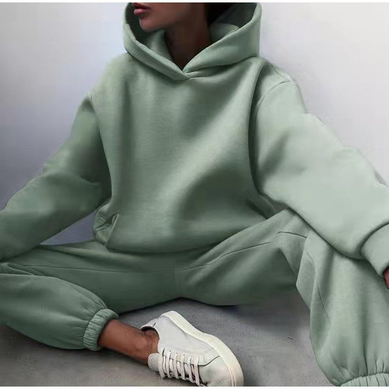 Carolina | Conjunto Hoodie e Calças de Jogging Mulher com Capuz