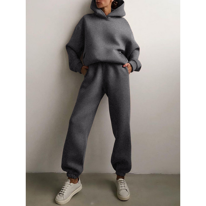 Carolina | Conjunto Hoodie e Calças de Jogging Mulher com Capuz