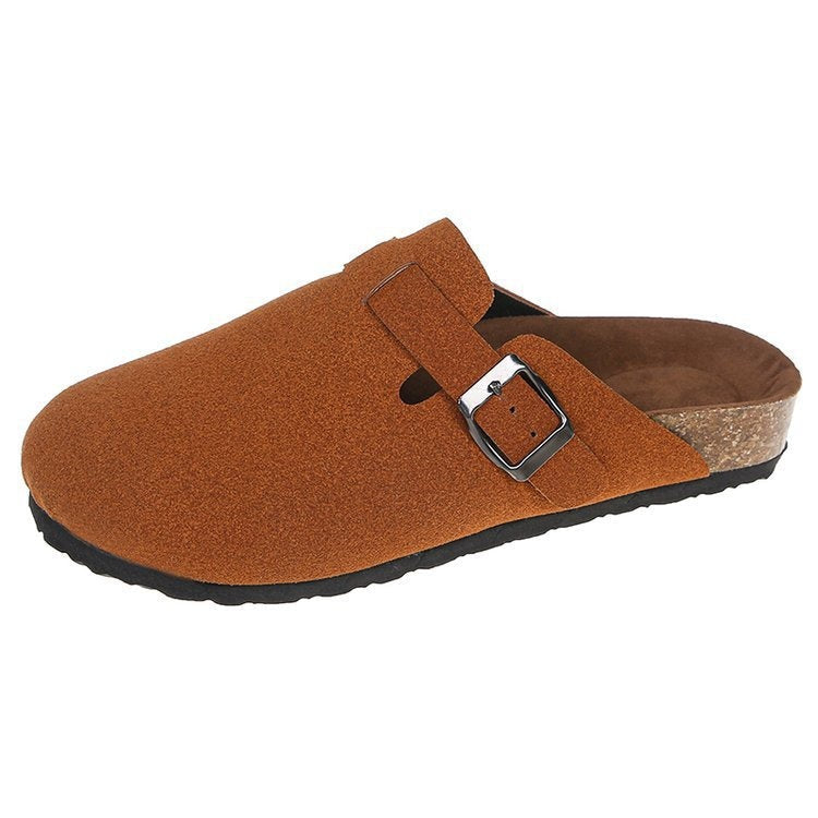 Clogs Mulher Camurça Sola Anatómica Correia Ajustável