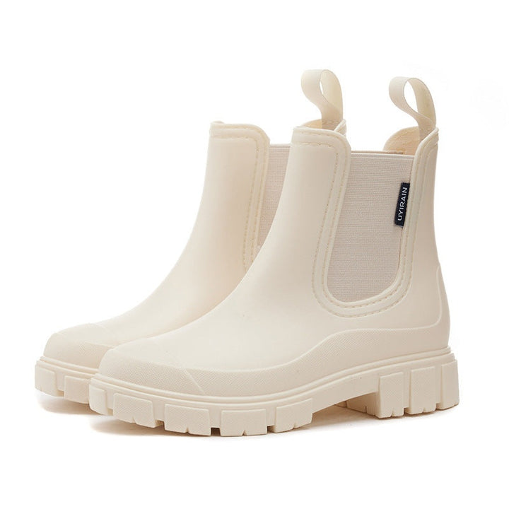 Conceição | Botins Chelsea Impermeáveis Mulher Plataforma Antiderrapante