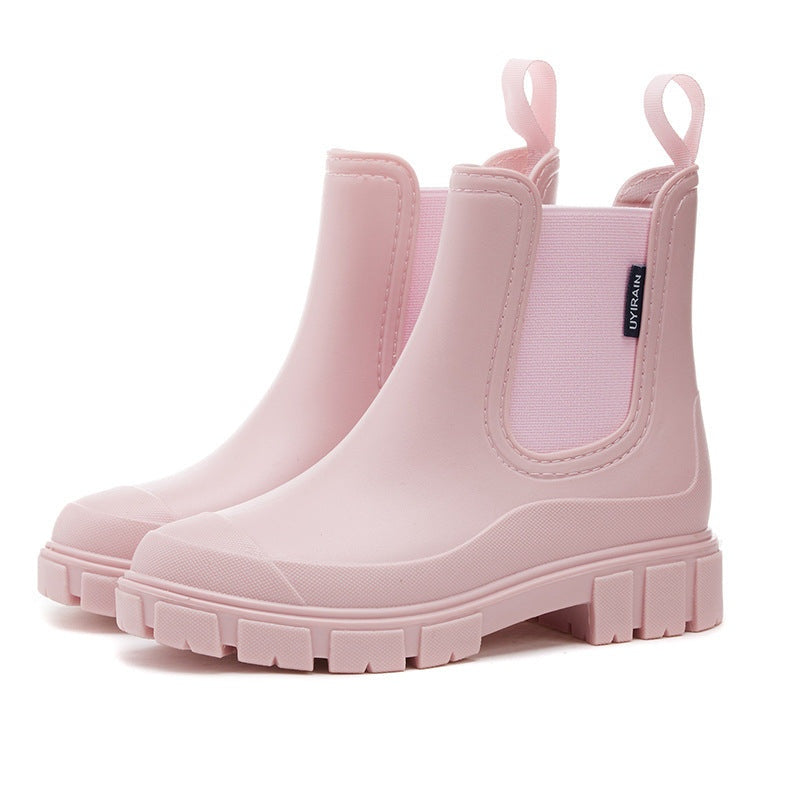 Conceição | Botins Chelsea Impermeáveis Mulher Plataforma Antiderrapante