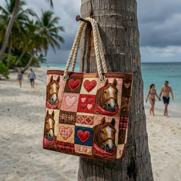 Conceição | Tote Bag Artesanal Estampado Africano Mulher Alças de Corda