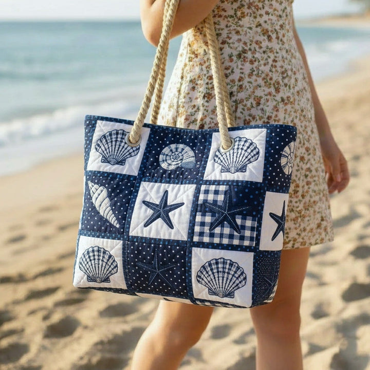 Conceição | Tote Bag Artesanal Estampado Africano Mulher Alças de Corda