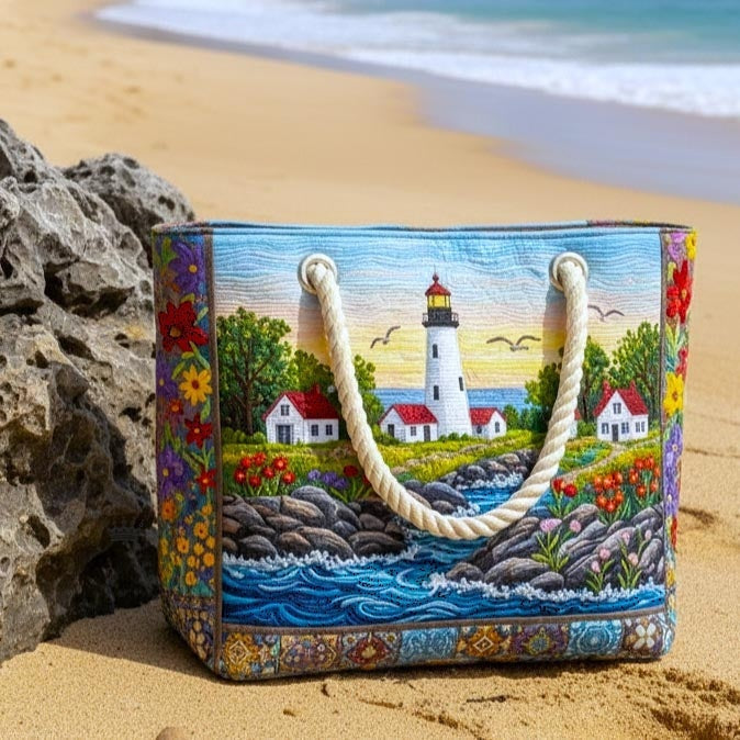 Conceição | Tote Bag Artesanal Estampado Africano Mulher Alças de Corda