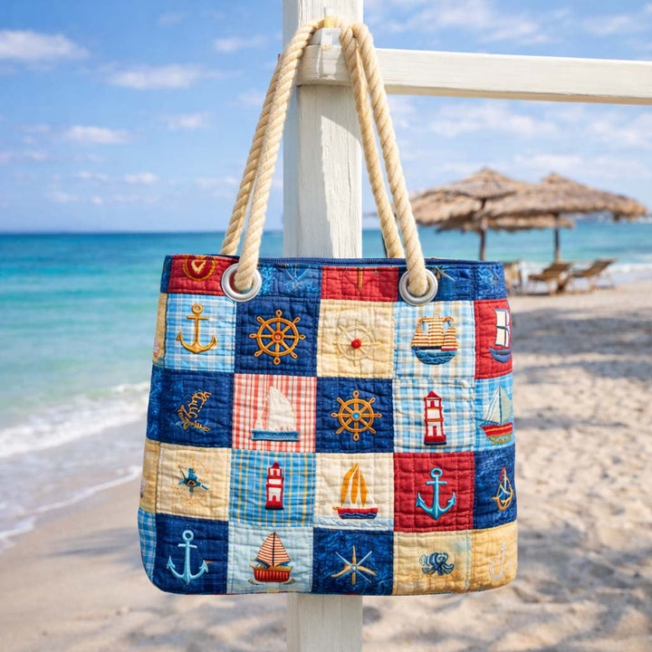 Conceição | Tote Bag Artesanal Estampado Africano Mulher Alças de Corda