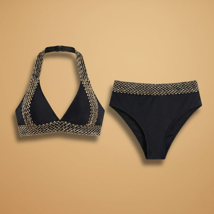 Marta | Conjunto Biquíni Halter Mulher Cintura Alta
