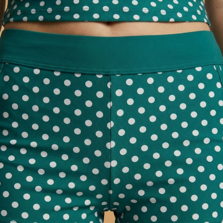 Margarida | Conjunto de Tankini Mulher Estampado de Bolinhas