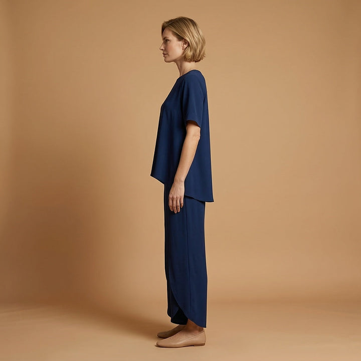 Inês | Conjunto Duas Peças Mulher Manga Curta Oversize