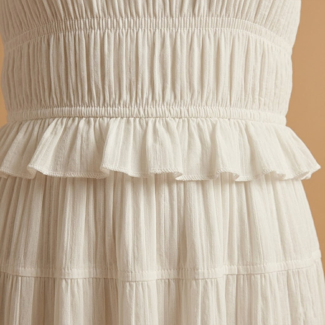 Diana | Conjunto Vestido Comprido Mulher Halter Renda