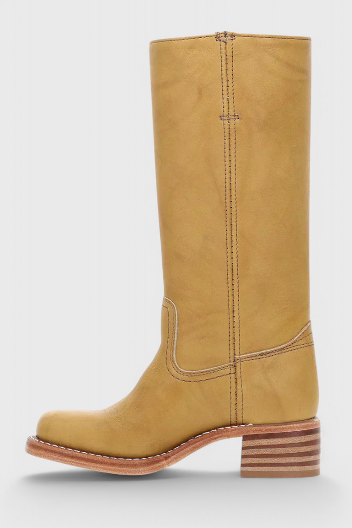 Constança | Botas Chelsea Mulher Cano Alto Salto Baixo