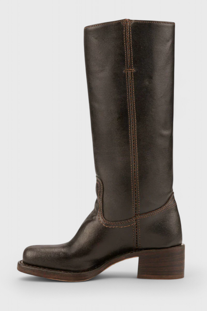 Constança | Botas Chelsea Mulher Cano Alto Salto Baixo