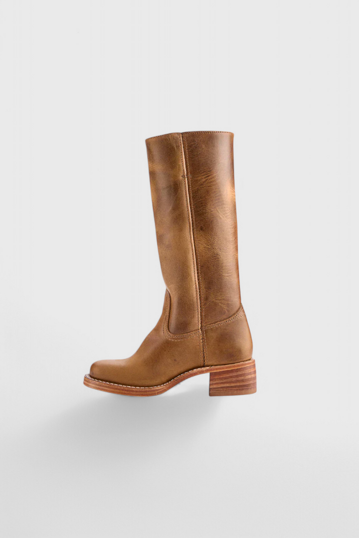 Constança | Botas Chelsea Mulher Cano Alto Salto Baixo