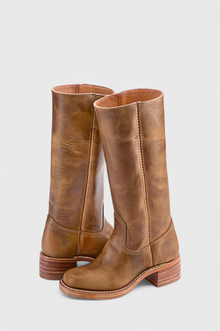 Constança | Botas Chelsea Mulher Cano Alto Salto Baixo