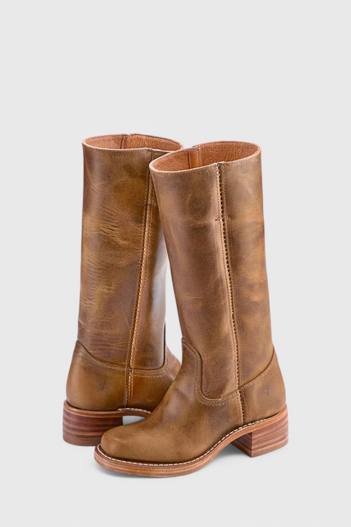 Constança | Botas Chelsea Mulher Cano Alto Salto Baixo