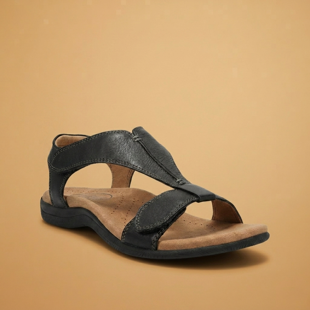 Constança | Sandálias Confort Mulher Design T Ajustáveis