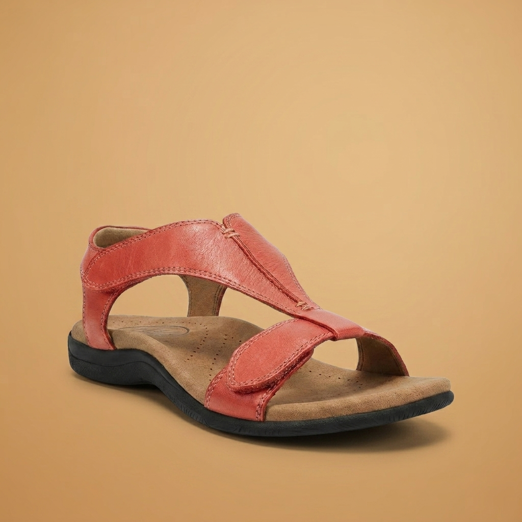 Constança | Sandálias Confort Mulher Design T Ajustáveis
